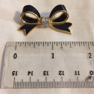Studded Bow Pin